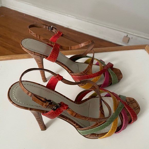 Nine West Sandals- Multi colored - Picture 4 of 5